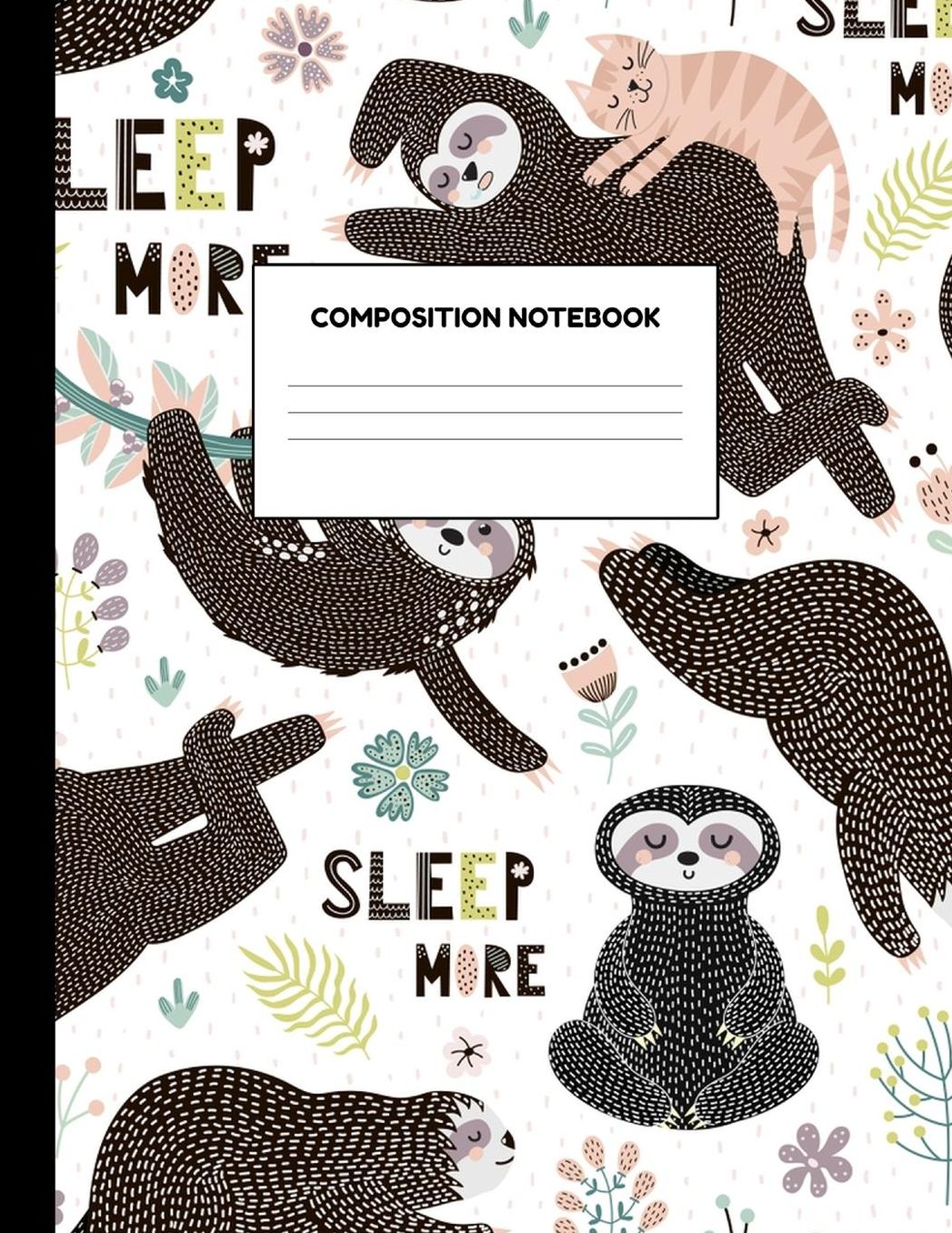 Composition Notebook: Wide Ruled Paper Notebook Journal - Blank Lined Workbook for Teens Kids Students Girls for Home School College for Writing Notes