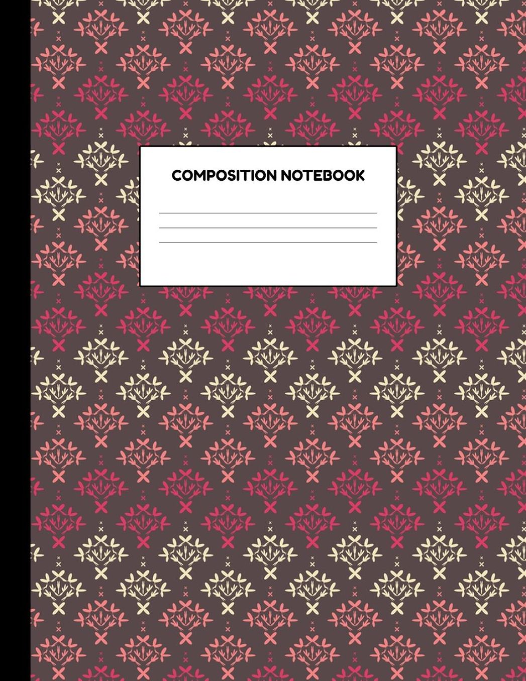 Composition Notebook: Wide Ruled Paper Notebook Journal - Blank Lined Workbook for Teens Kids Students Girls for Home School College for Writing Notes