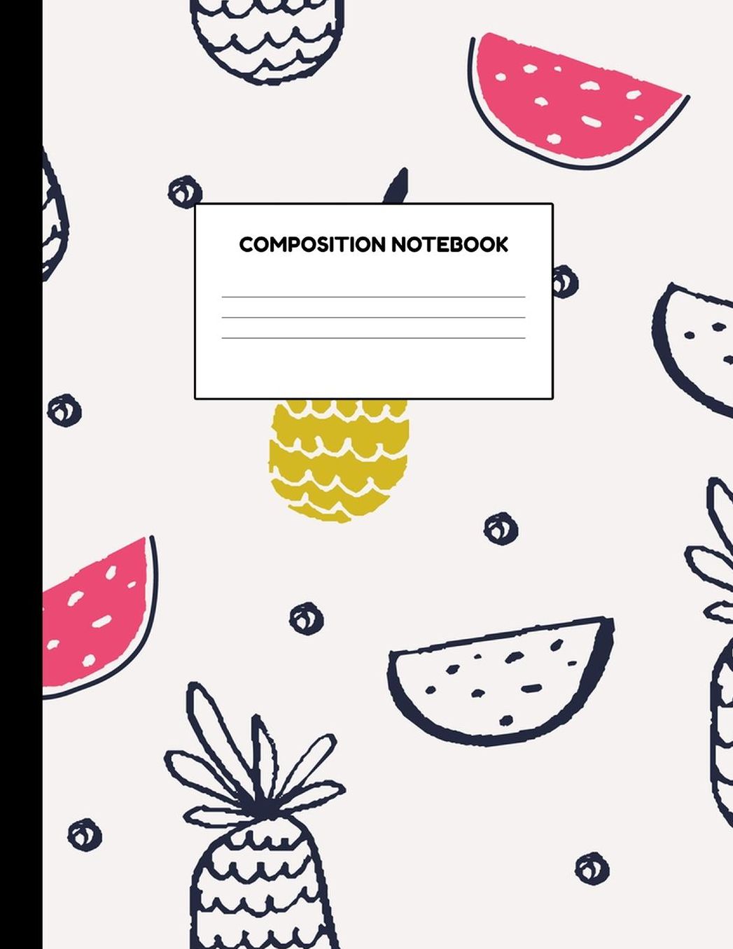 Composition Notebook: Wide Ruled Paper Notebook Journal - Blank Lined Workbook for Teens Kids Students Girls for Home School College for Writing Notes