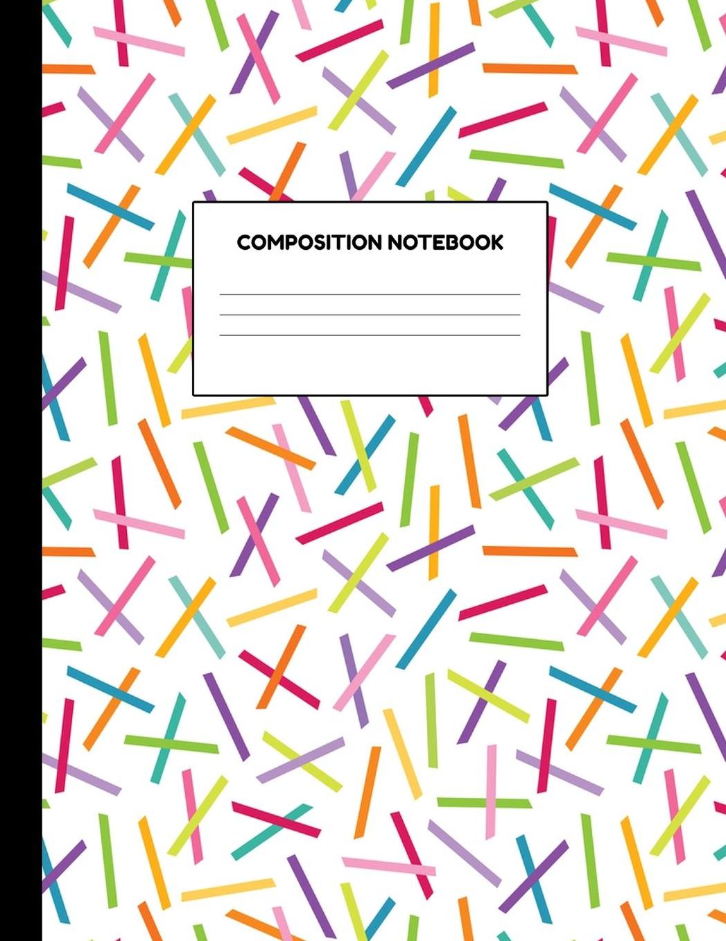 Composition Notebook: Wide Ruled Paper Notebook Journal - Blank Lined Workbook for Teens Kids Students Girls for Home School College for Writing Notes