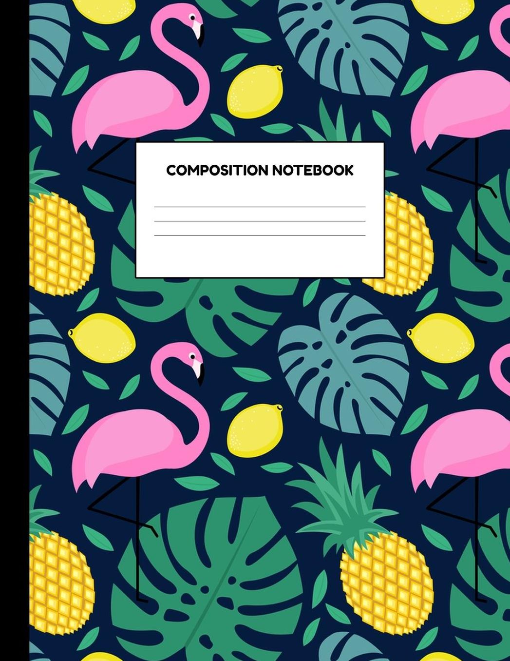 Composition Notebook: Wide Ruled Paper Notebook Journal - Blank Lined Workbook for Teens Kids Students Girls for Home School College for Writing Notes
