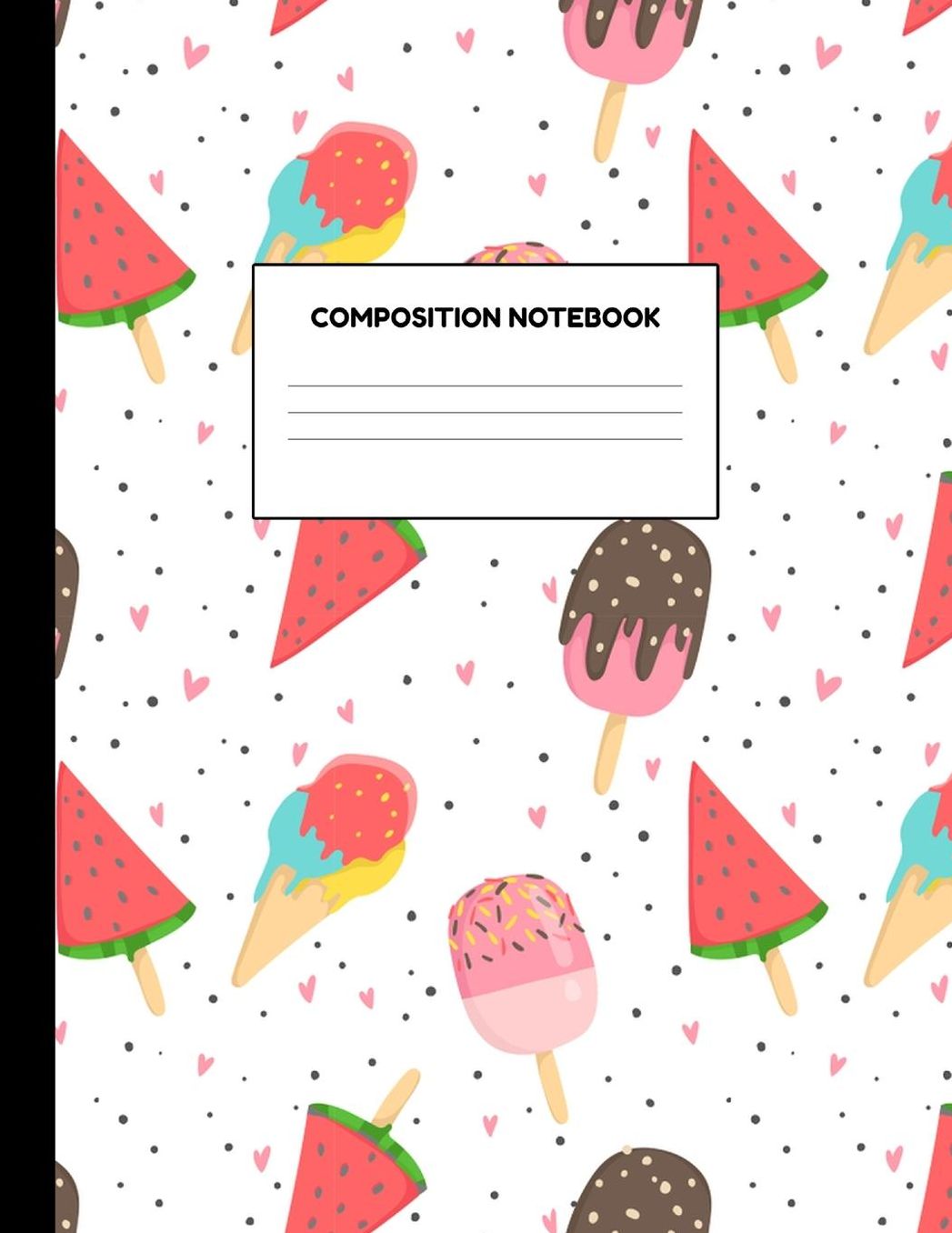 Composition Notebook: Wide Ruled Paper Notebook Journal - Blank Lined Workbook for Teens Kids Students Girls for Home School College for Writing Notes
