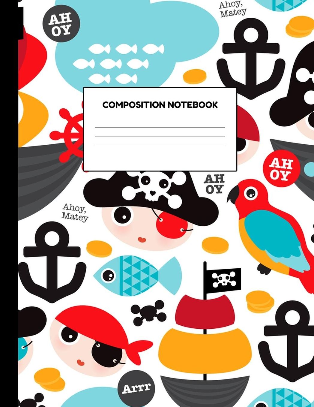 Composition Notebook: Wide Ruled Paper Notebook Journal - Blank Lined Workbook for Teens Kids Students Girls for Home School College for Writing Notes