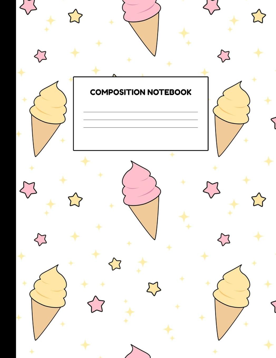 Composition Notebook: Wide Ruled Paper Notebook Journal - Blank Lined Workbook for Teens Kids Students Girls for Home School College for Writing Notes