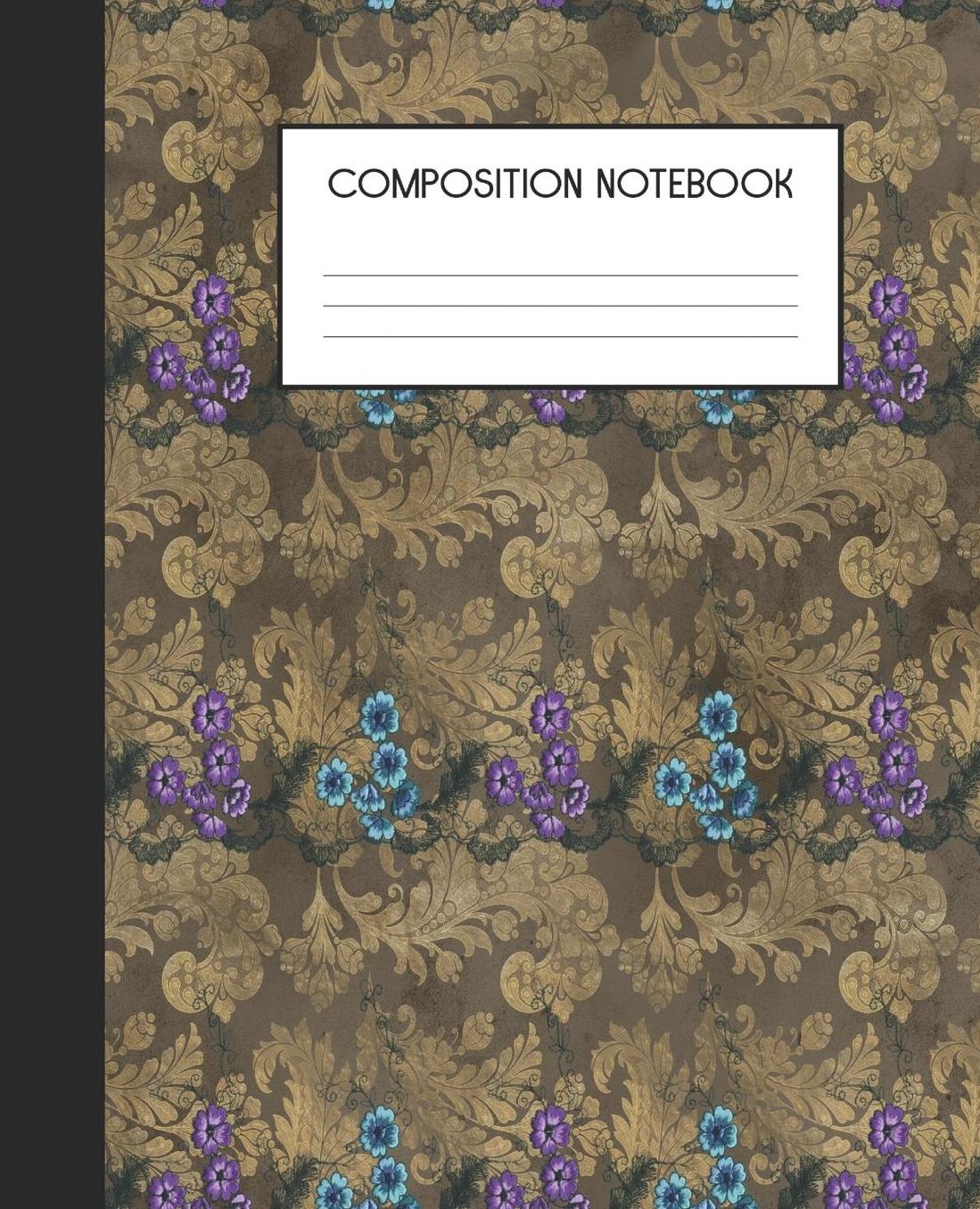 Composition Notebook: Wide Ruled Notebook Honey Bee Bumblebee Epherma Lined Journal 100 Pages 7.5 x 9.25 School Subject Book Notes Student Gift Kids Teenager Adult Teacher
