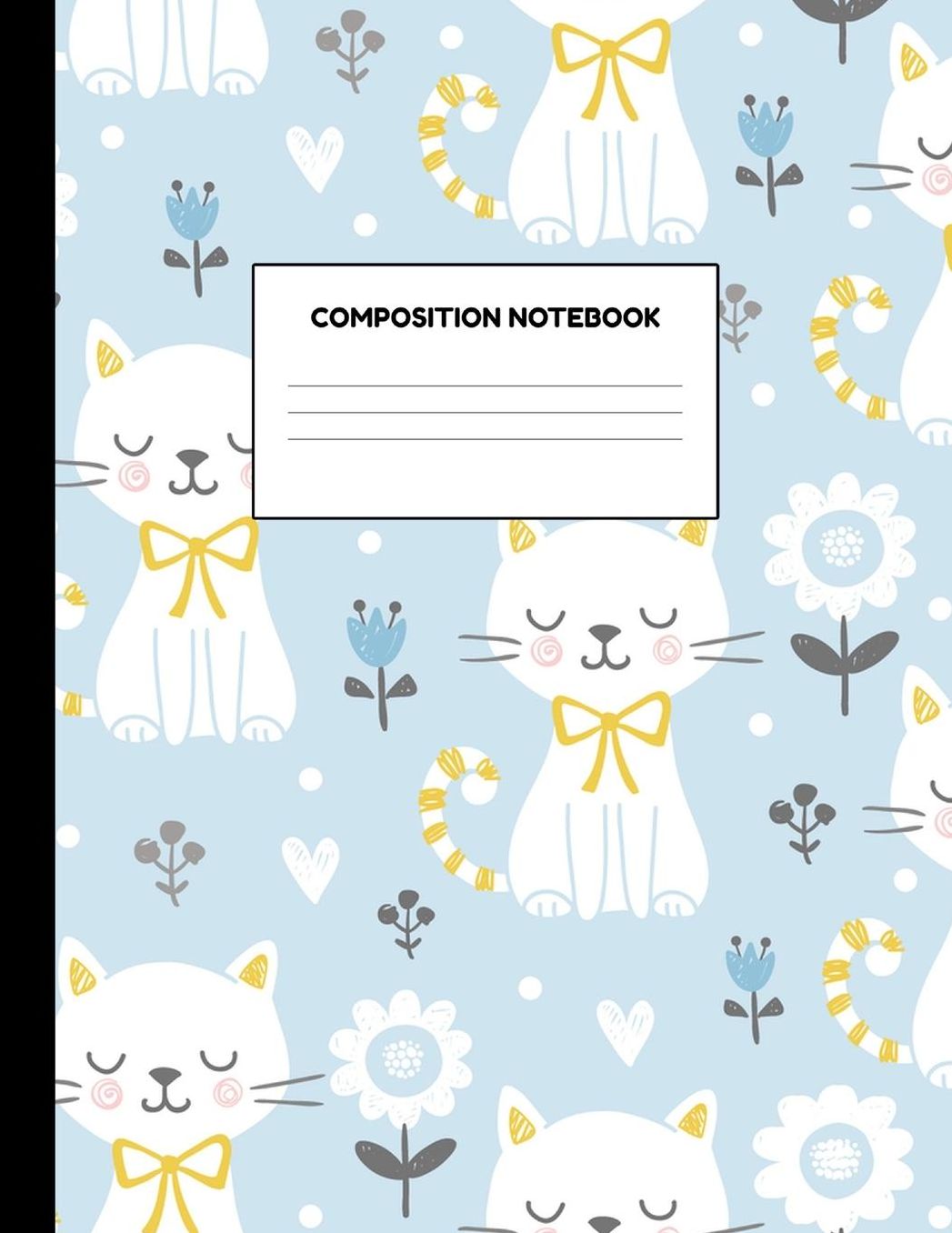 Composition Notebook: Wide Ruled Paper Notebook Journal - Blank Lined Workbook for Teens Kids Students Girls for Home School College for Writing Notes