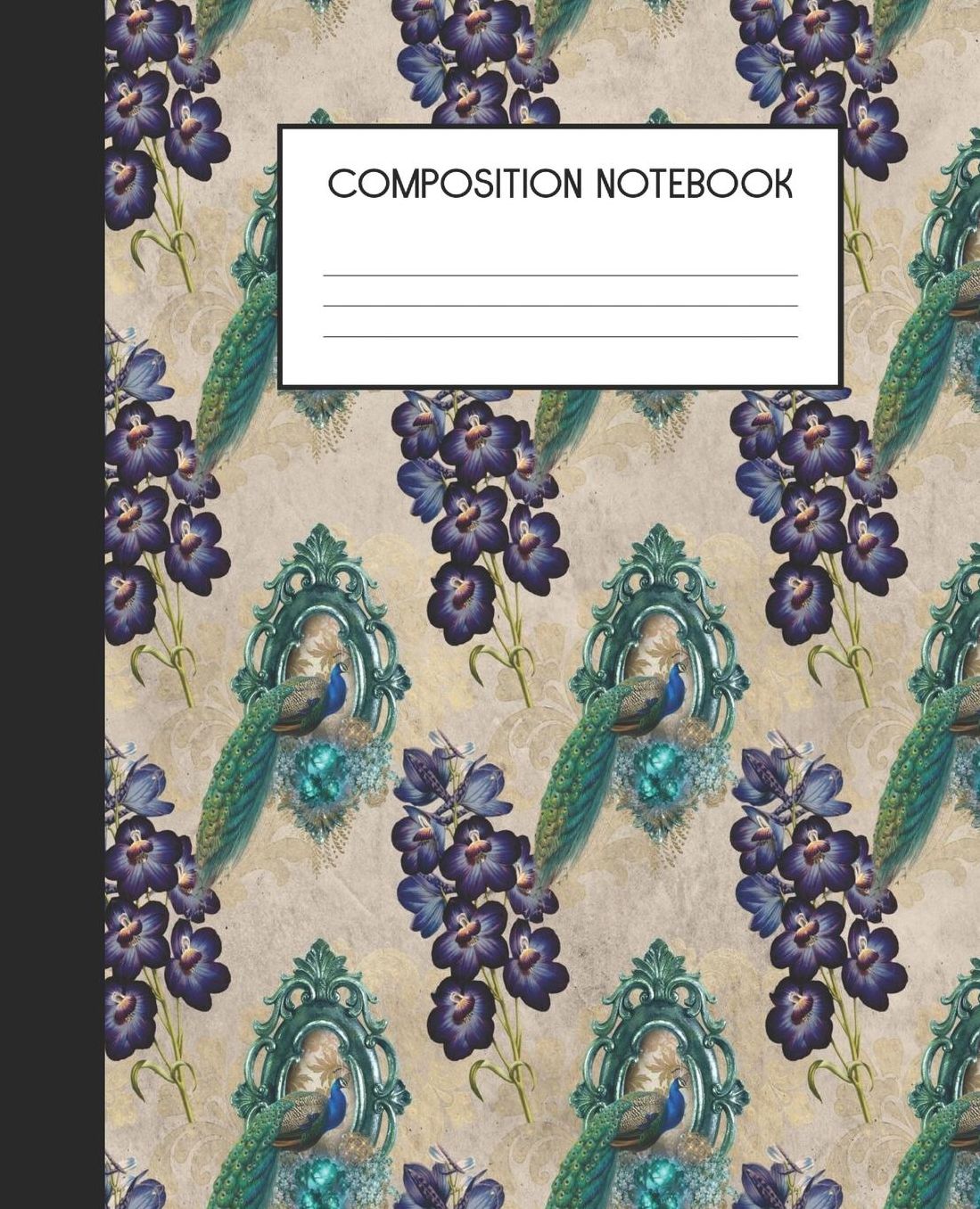Composition Notebook: Wide Ruled Notebook Honey Bee Bumblebee Epherma Lined Journal 100 Pages 7.5 x 9.25 School Subject Book Notes Student Gift Kids Teenager Adult Teacher