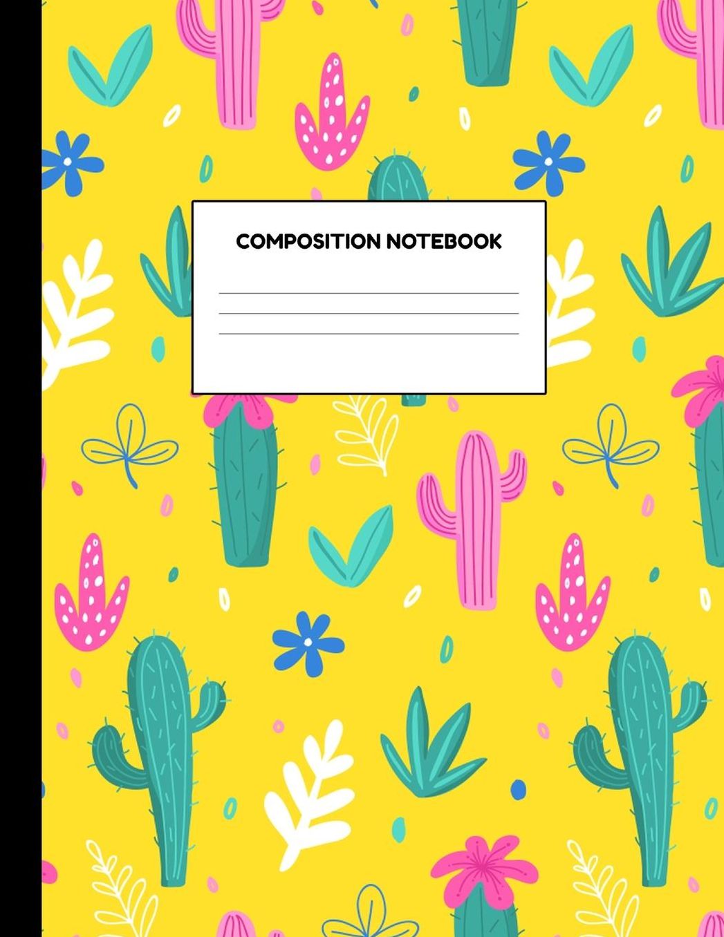 Composition Notebook: Wide Ruled Paper Notebook Journal - Blank Lined Workbook for Teens Kids Students Girls for Home School College for Writing Notes