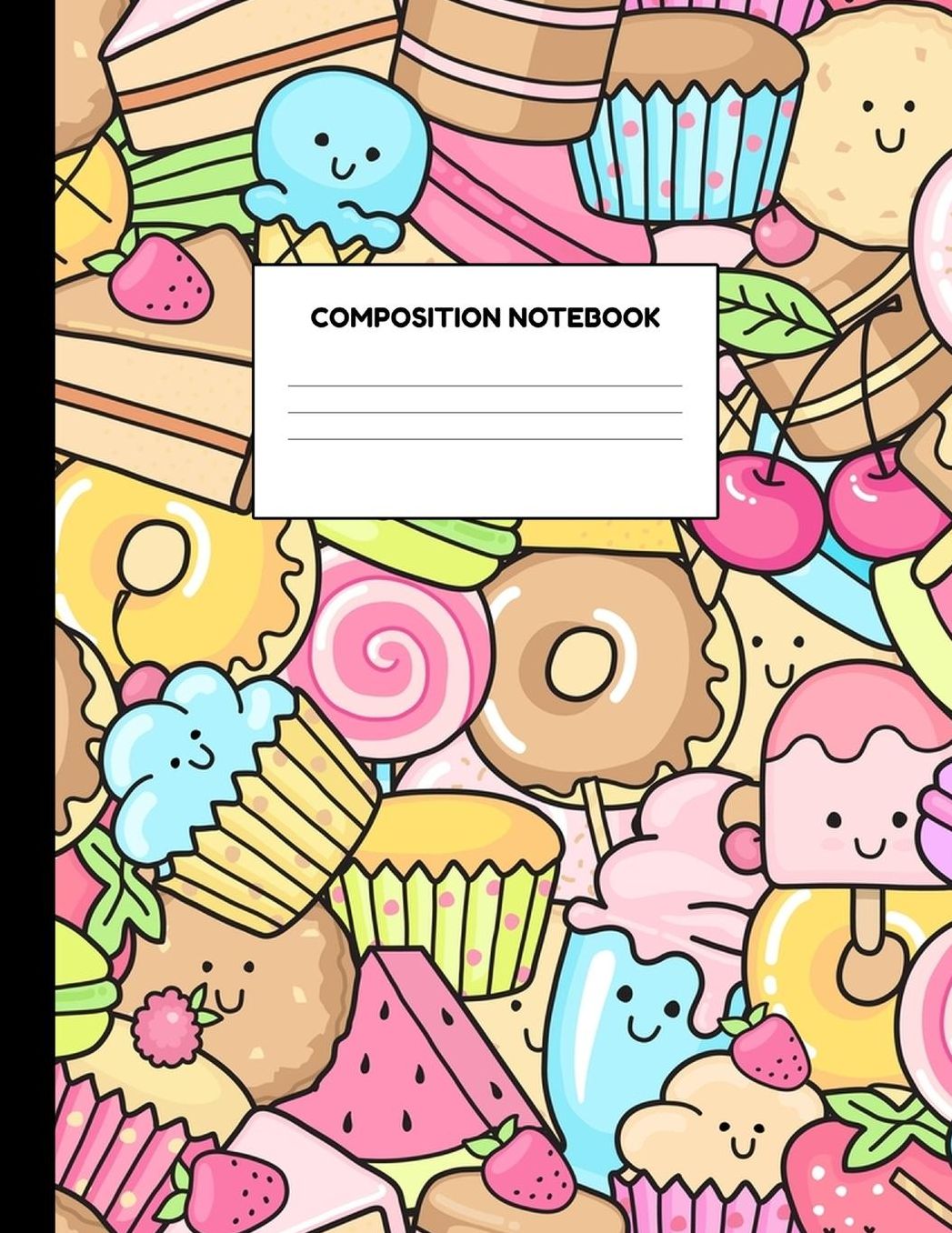 Composition Notebook: Wide Ruled Paper Notebook Journal - Blank Lined Workbook for Teens Kids Students Girls for Home School College for Writing Notes