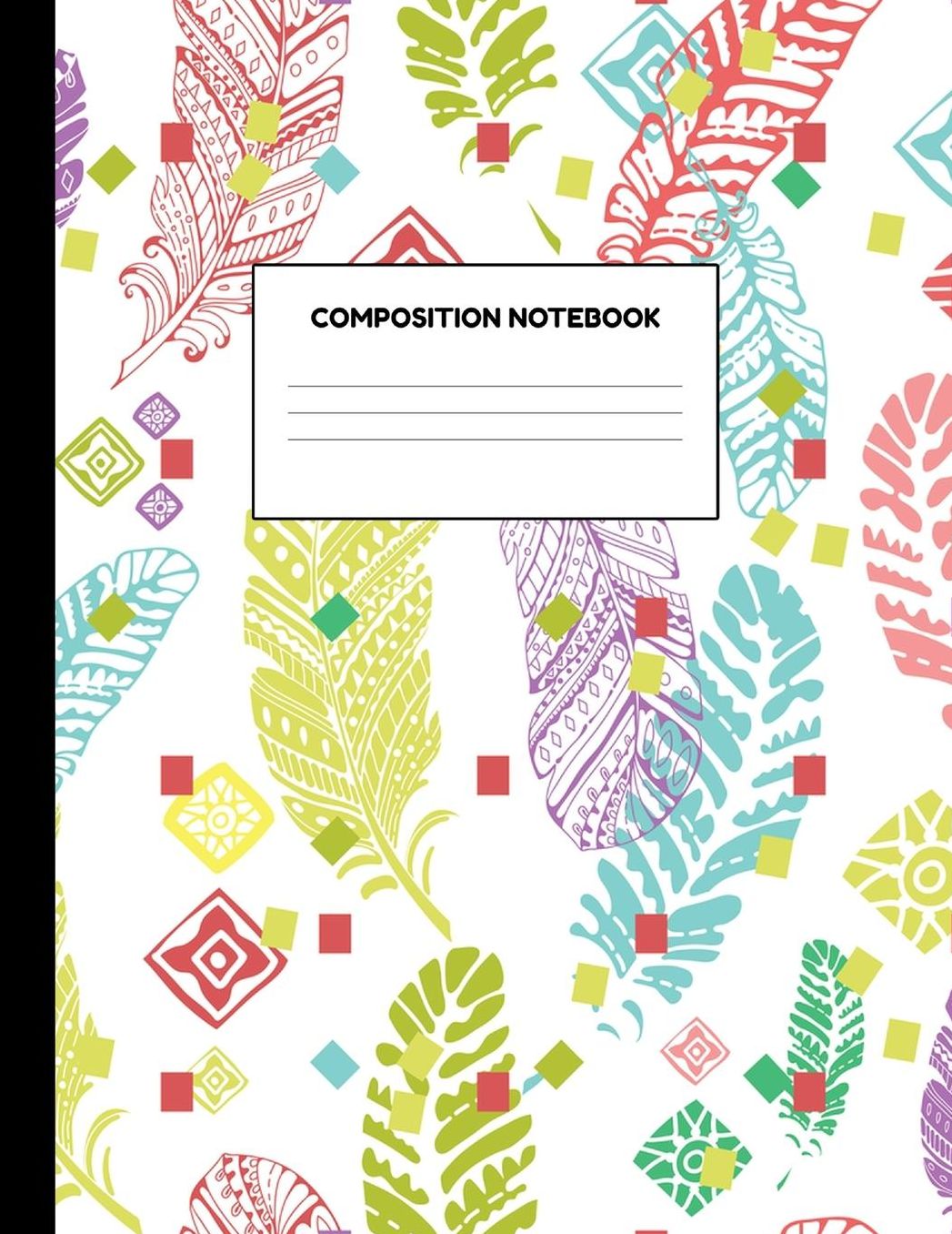 Composition Notebook: Wide Ruled Paper Notebook Journal - Blank Lined Workbook for Teens Kids Students Girls for Home School College for Writing Notes