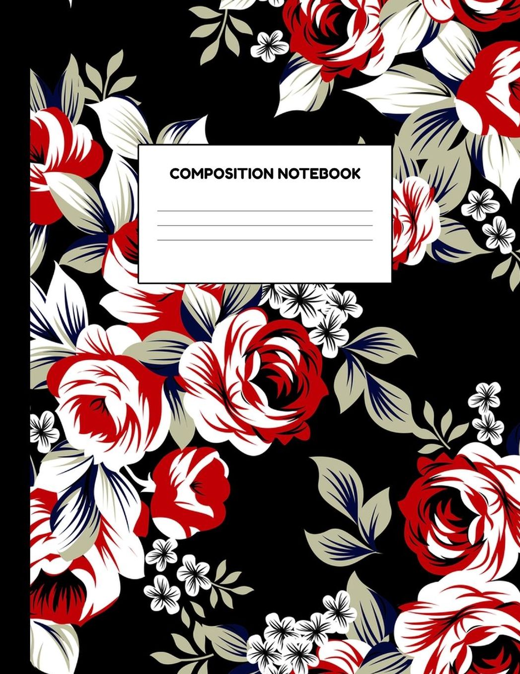 Composition Notebook: Wide Ruled Paper Notebook Journal - Blank Lined Workbook for Teens Kids Students Girls for Home School College for Writing Notes