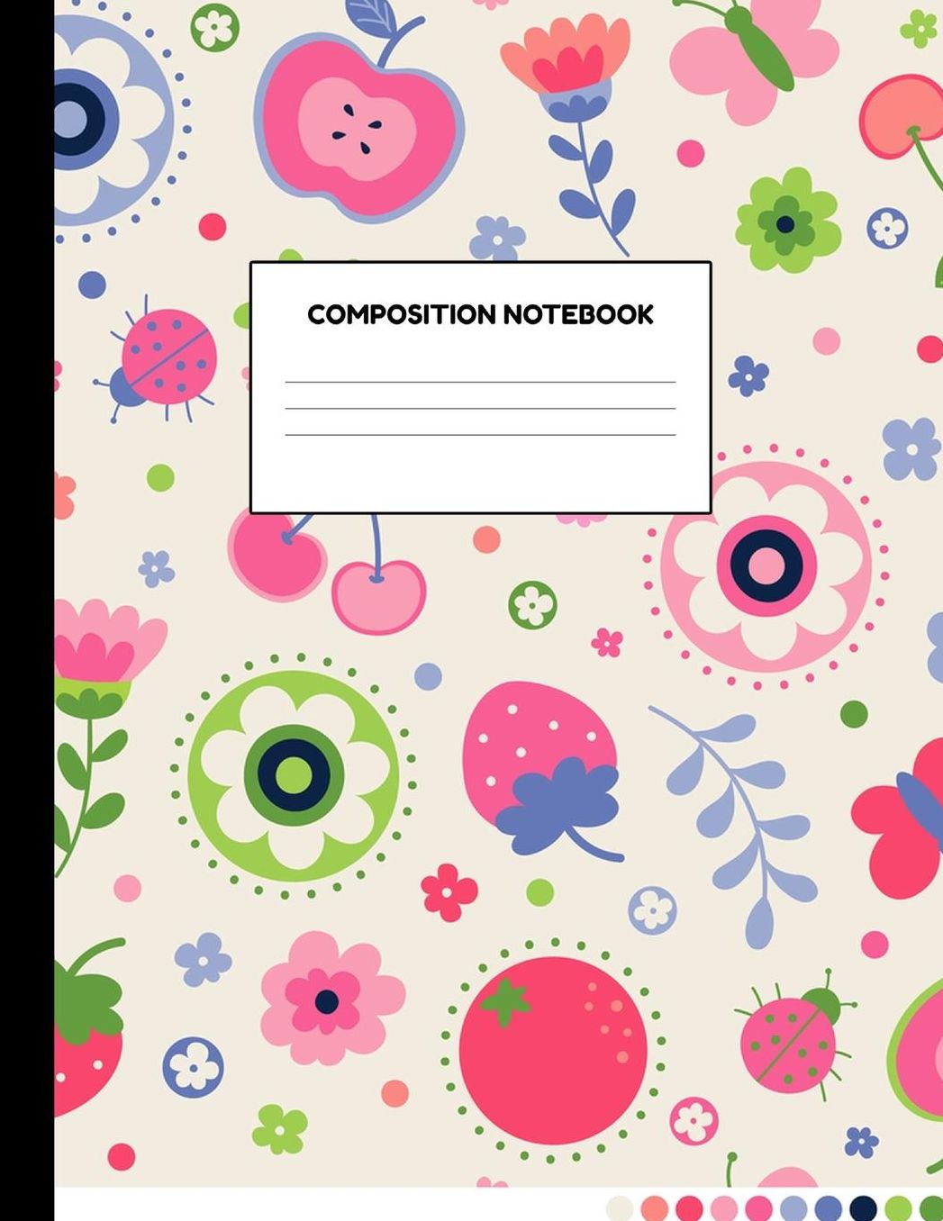 Composition Notebook: Wide Ruled Paper Notebook Journal - Blank Lined Workbook for Teens Kids Students Girls for Home School College for Writing Notes