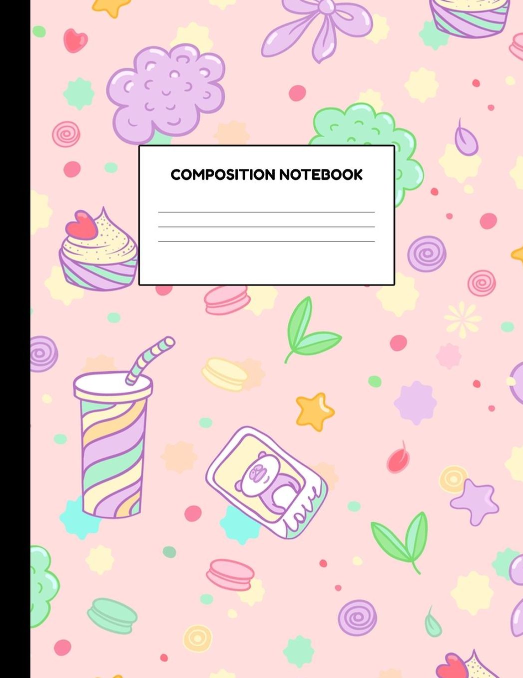 Composition Notebook: Wide Ruled Paper Notebook Journal - Blank Lined Workbook for Teens Kids Students Girls for Home School College for Writing Notes