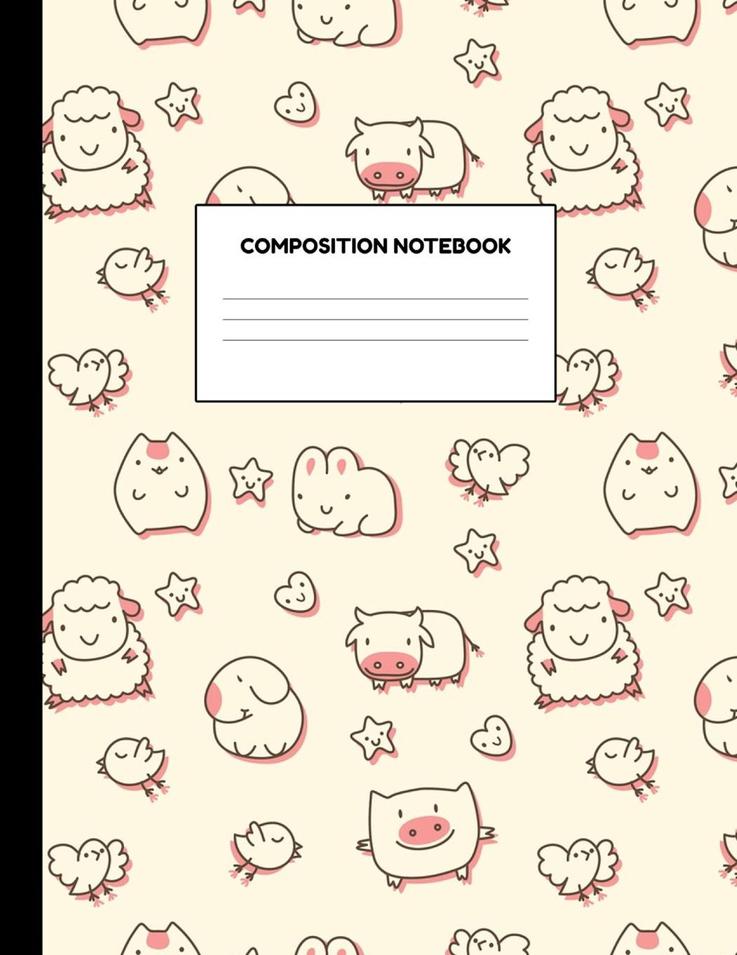 Composition Notebook: Wide Ruled Paper Notebook Journal - Blank Lined Workbook for Teens Kids Students Girls for Home School College for Writing Notes