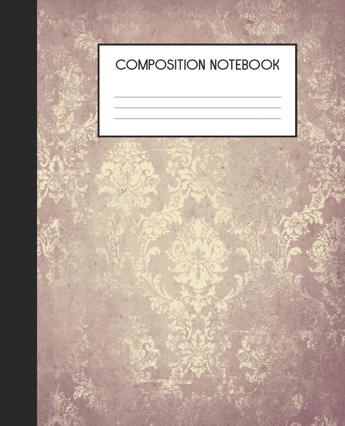 Composition Notebook: Wide Ruled Notebook Indigo Blue Sage Green Lined Journal 100 Pages 7.5 x 9.25 School Subject Book Notes Student Gift Kids Teenager Adult Teacher