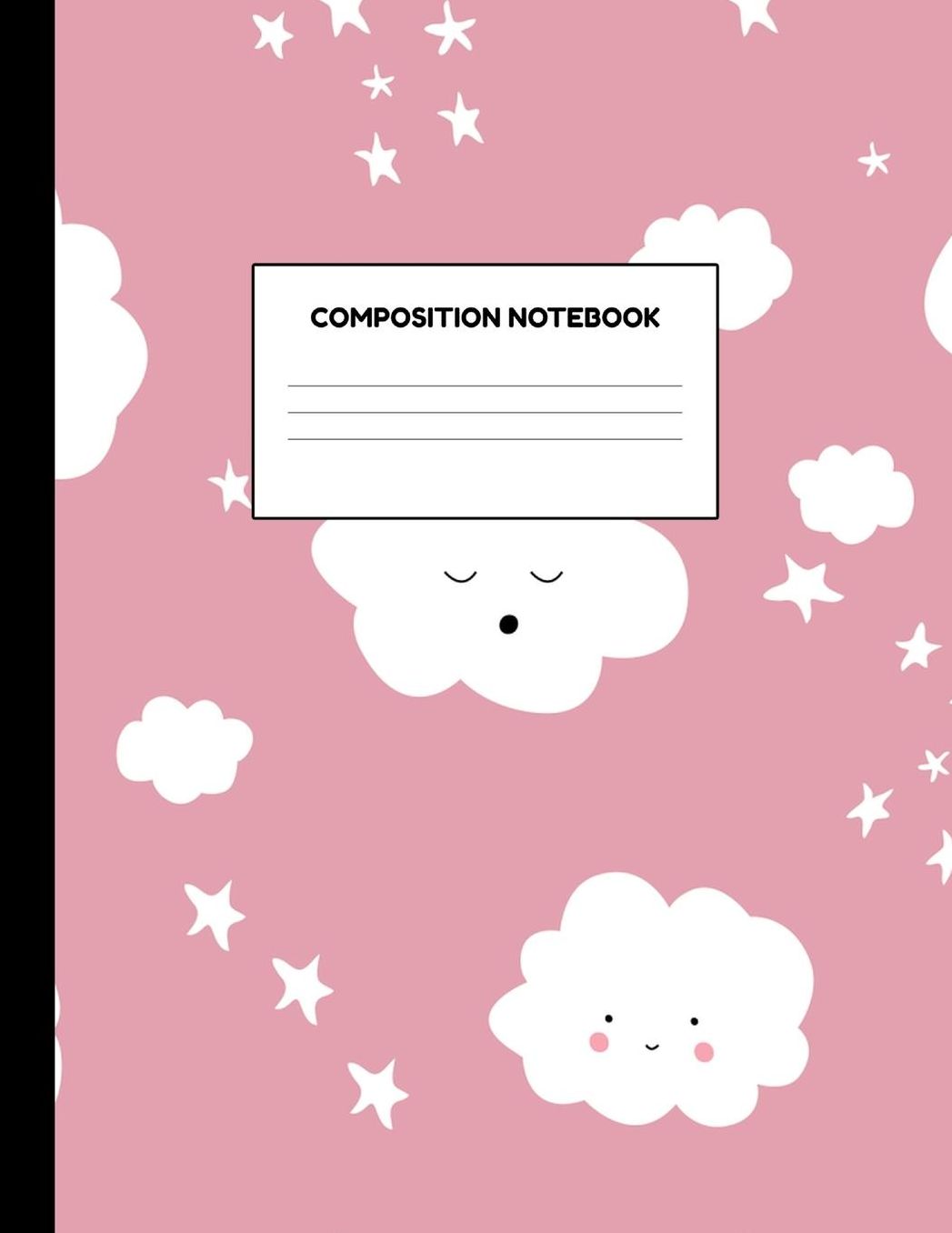 Composition Notebook: Wide Ruled Paper Notebook Journal - Blank Lined Workbook for Teens Kids Students Girls for Home School College for Writing Notes