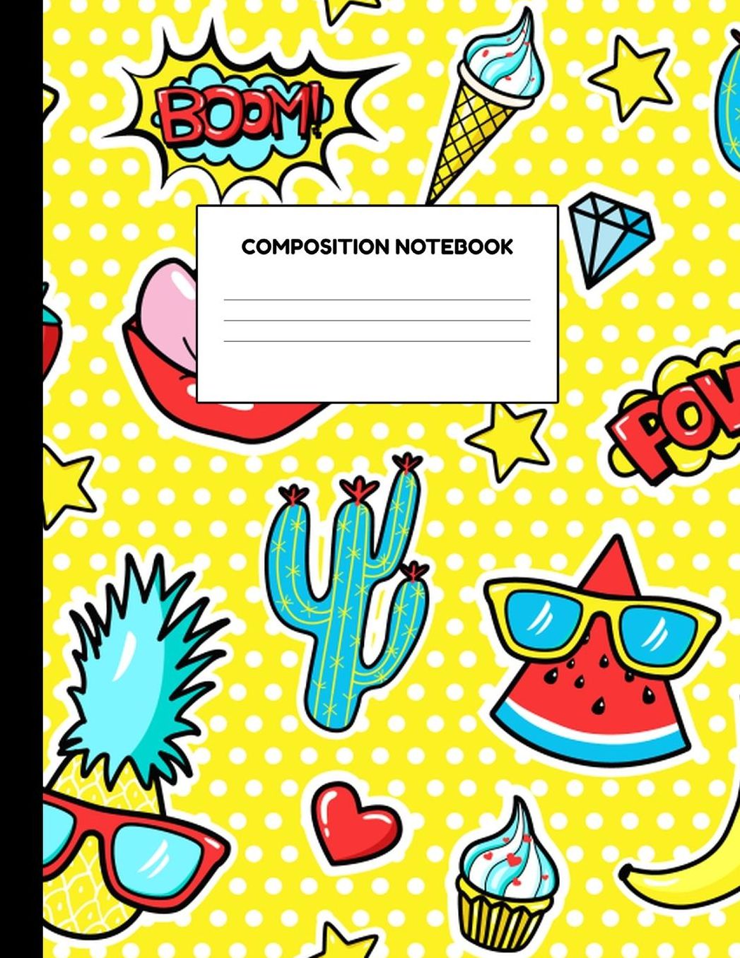 Composition Notebook: Wide Ruled Paper Notebook Journal - Blank Lined Workbook for Teens Kids Students Girls for Home School College for Writing Notes