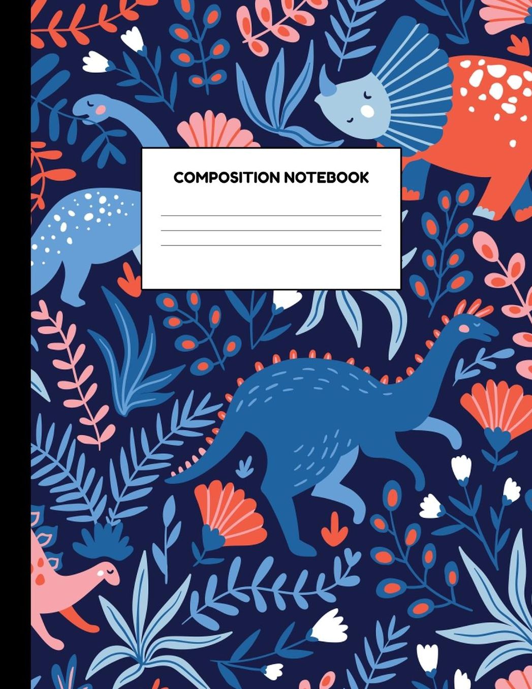 Composition Notebook: Wide Ruled Paper Notebook Journal - Blank Lined Workbook for Teens Kids Students Girls for Home School College for Writing Notes