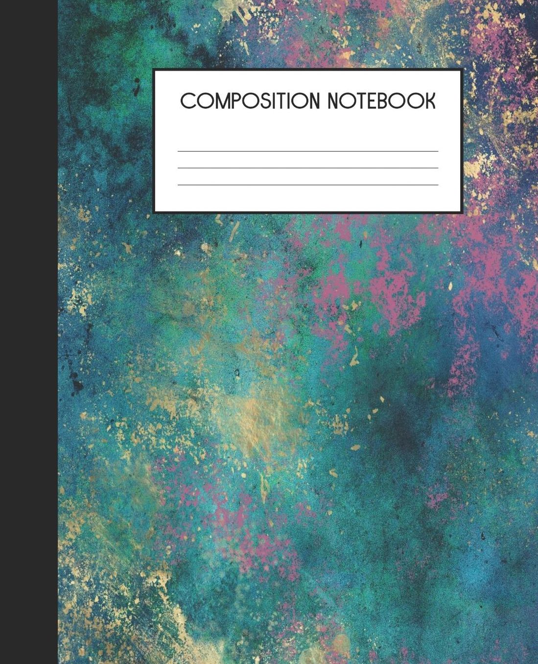 Composition Notebook: Wide Ruled Notebook Light Purple Glam Lined Journal 100 Pages 7.5 x 9.25 School Subject Book Notes Student Gift Kids Teenager Adult Teacher