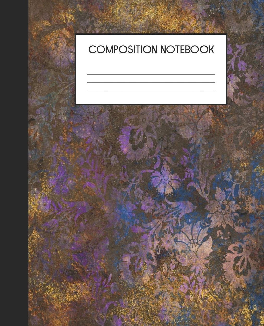 Composition Notebook: Wide Ruled Notebook Light Purple Glam Lined Journal 100 Pages 7.5 x 9.25 School Subject Book Notes Student Gift Kids Teenager Adult Teacher
