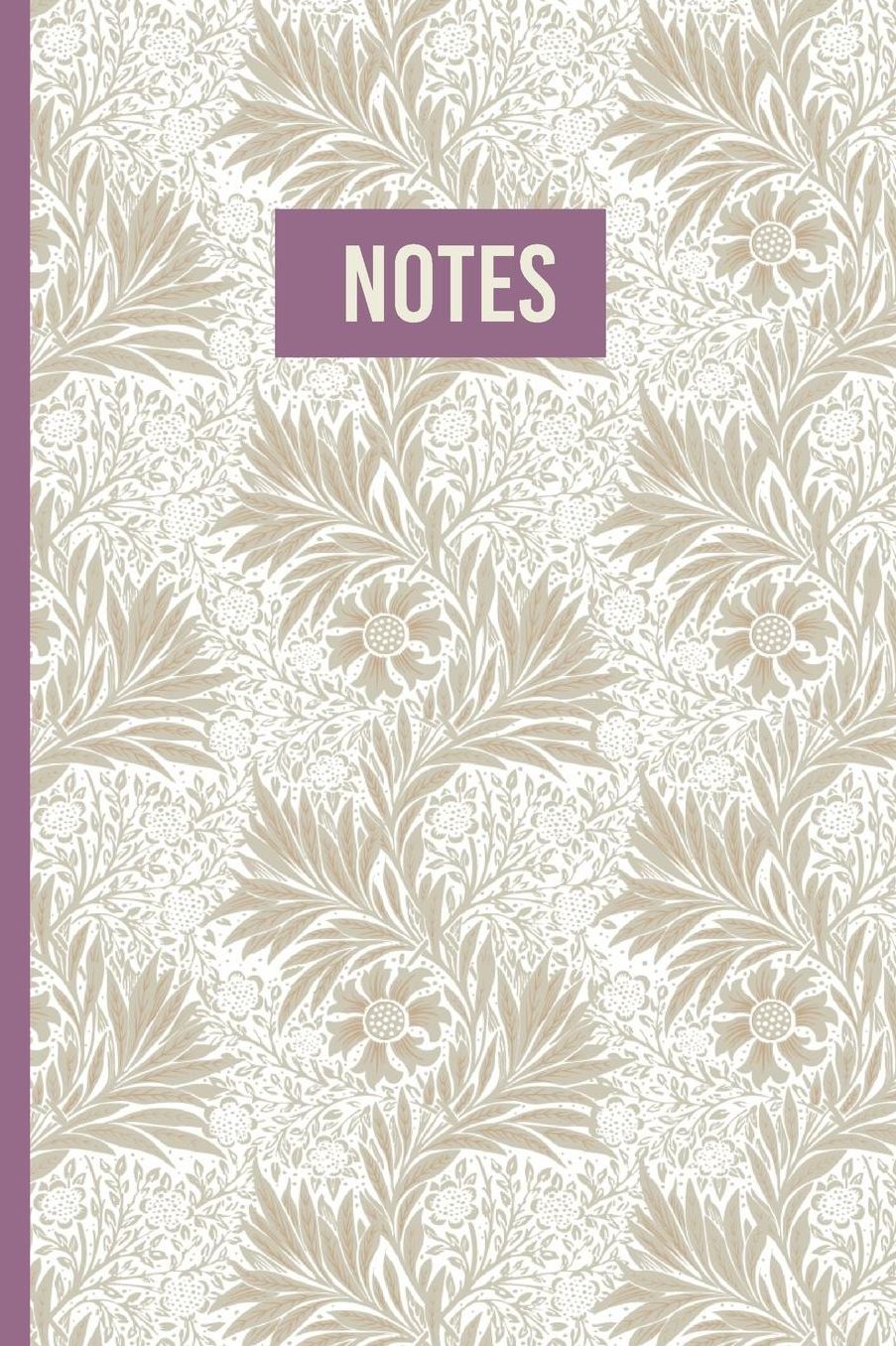 Notes: Cornell Note Taking System Notebook Geometric Vintage Paisley Patterns Notebook for Professionals Classy Art Deco and Vintage Pattern Journal