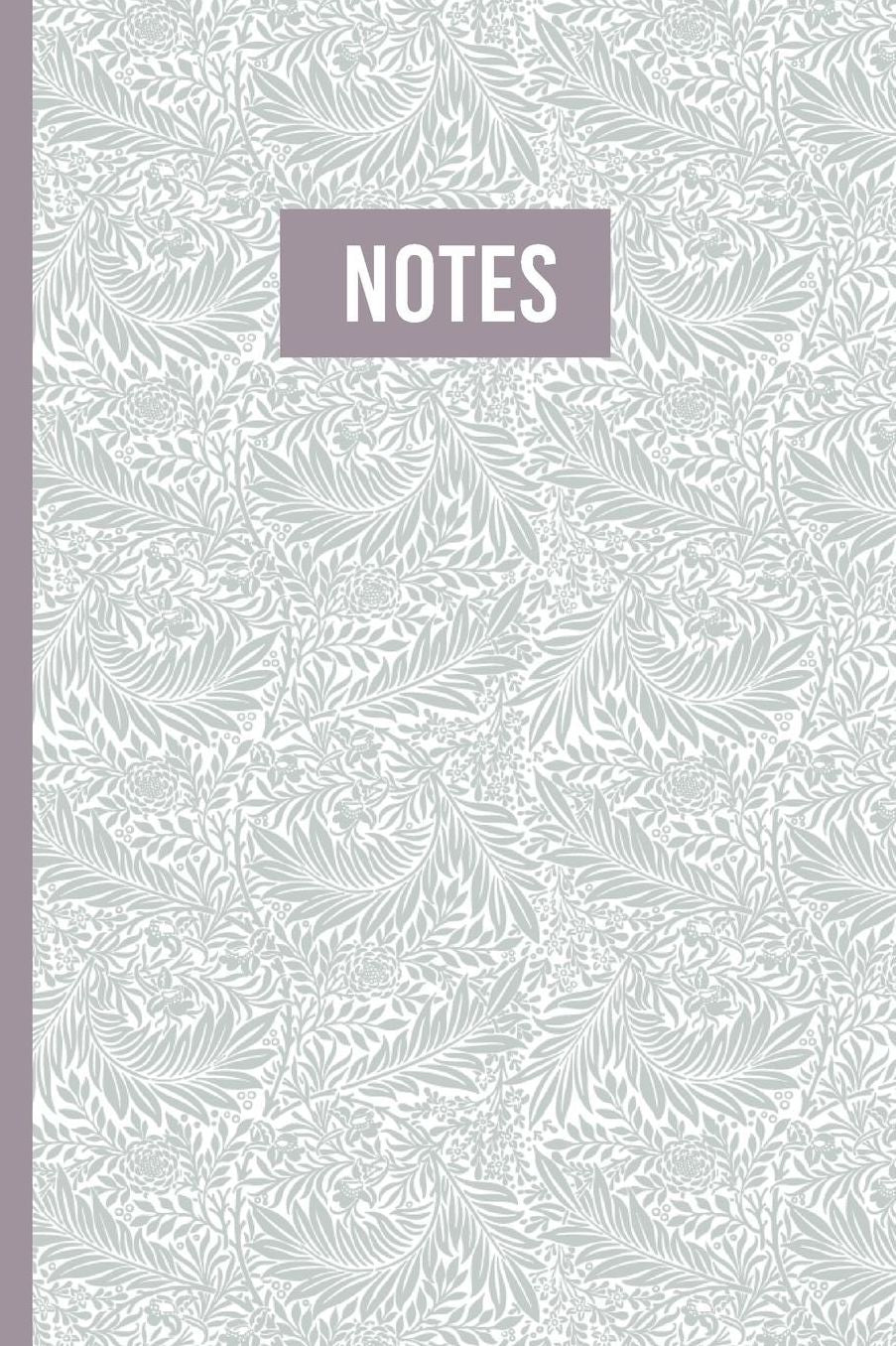 Notes: Cornell Note Taking System Notebook Geometric Vintage Paisley Patterns Notebook for Professionals Classy Art Deco and Vintage Pattern Journal