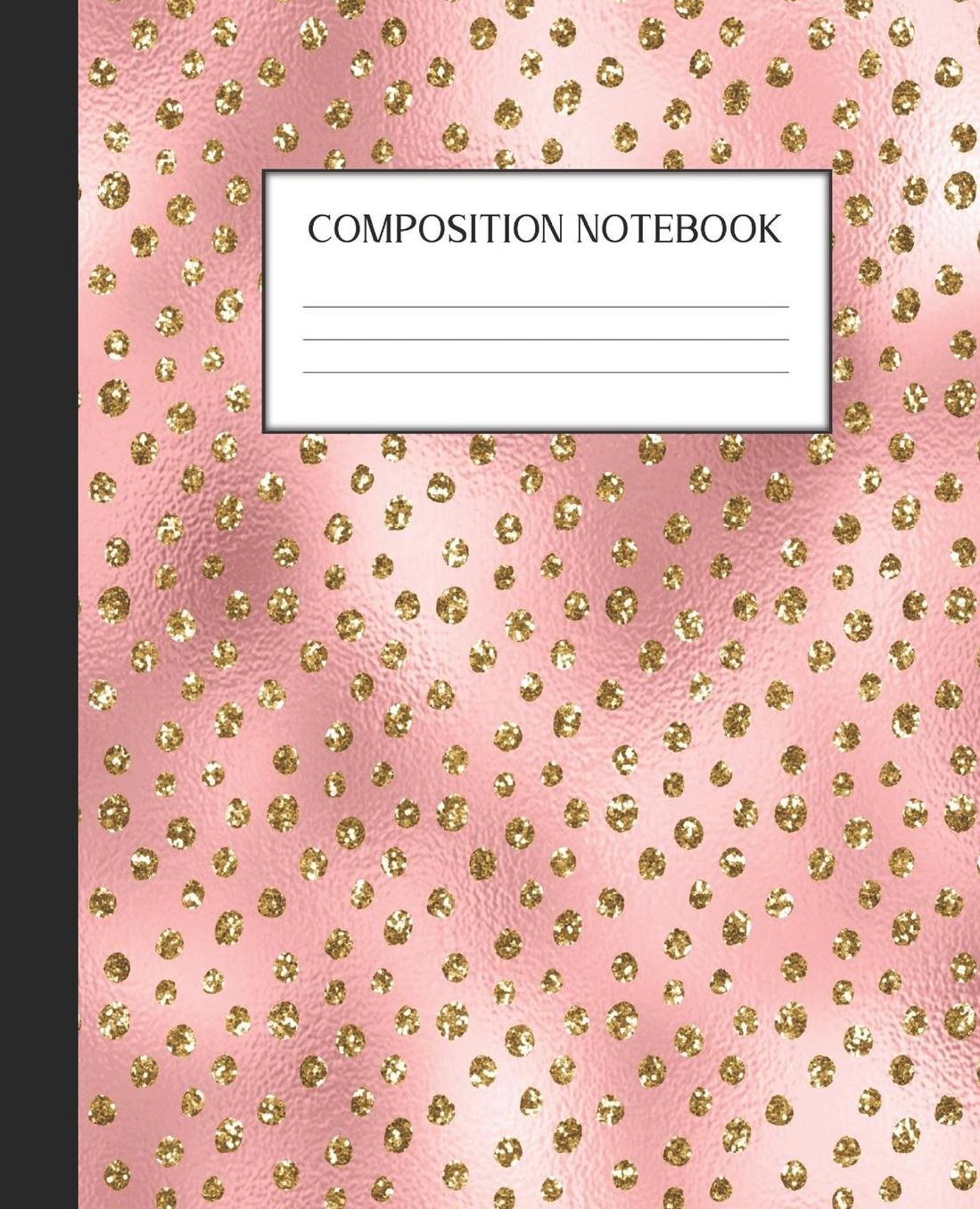 Composition Notebook: Wide Ruled Notebook Linen Animal Print Safari Lined Journal 100 Pages 7.5 x 9.25 School Subject Book Notes Student Gift Kids Teenager Adult Teacher