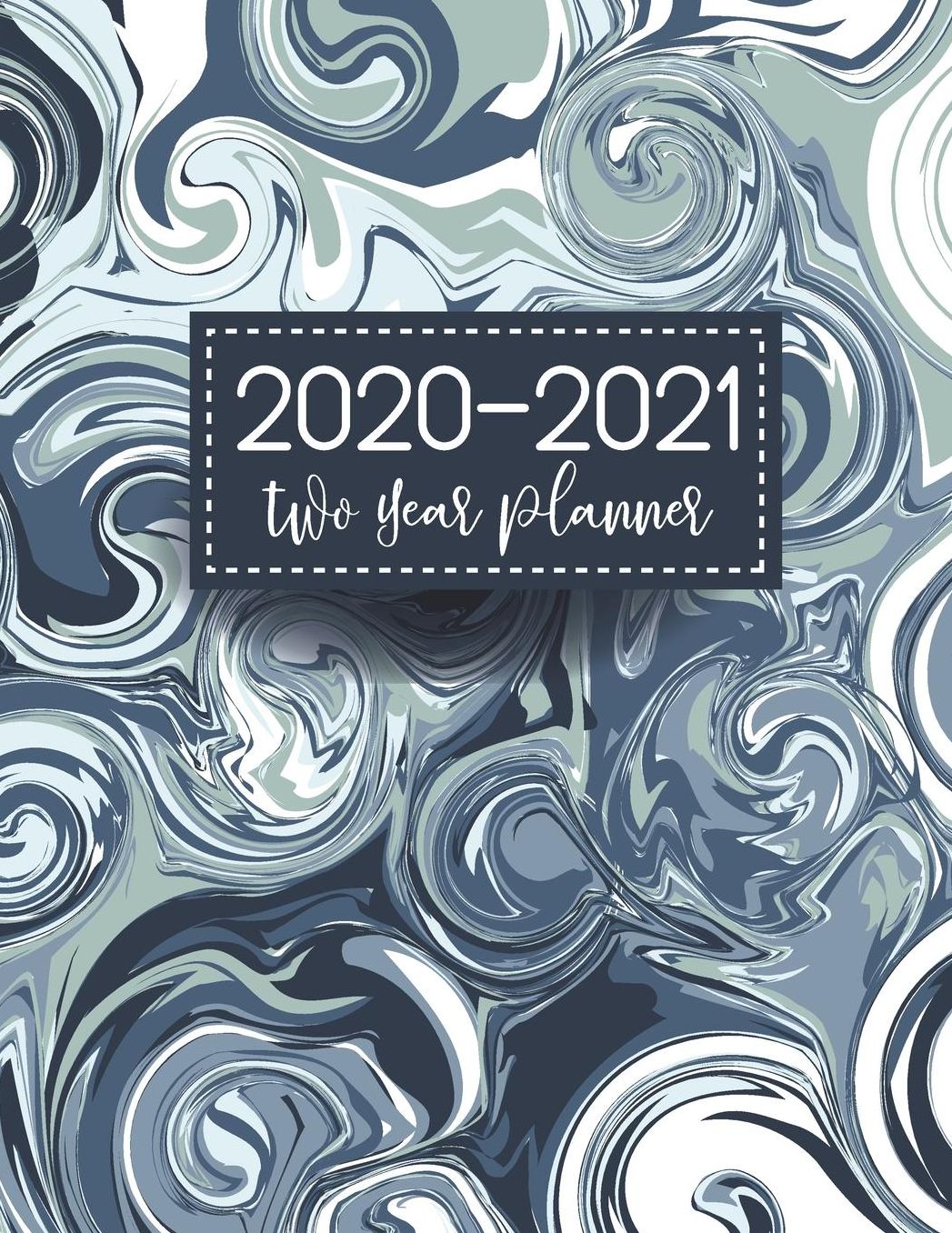 2020-2021 Two Year Planner: 2 Year Calendar 2020-2021 Monthly 24 Months Agenda Planner with Holiday Two Year Agenda Schedule Organizer Appointment Notebook Password Logbook