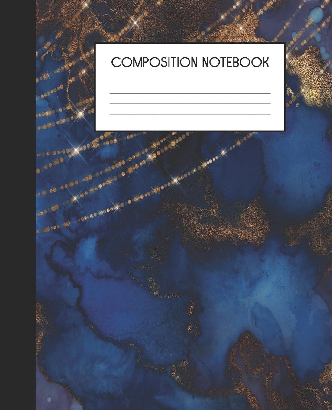 Composition Notebook: Wide Ruled Notebook Peacock Enchantment Lined Journal 100 Pages 7.5 x 9.25 School Subject Book Notes Student Gift Kids Teenager Adult Teacher