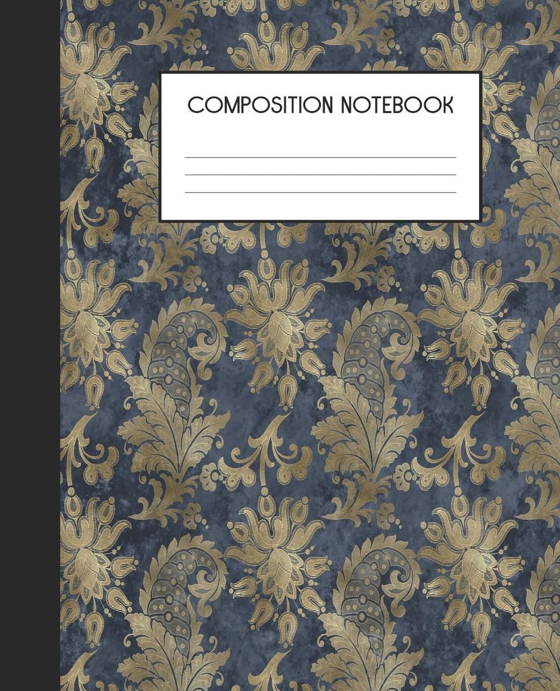 Composition Notebook: Wide Ruled Notebook Peacock Fantasy Lined Journal 100 Pages 7.5 x 9.25 School Subject Book Notes Student Gift Kids Teenager Adult Teacher