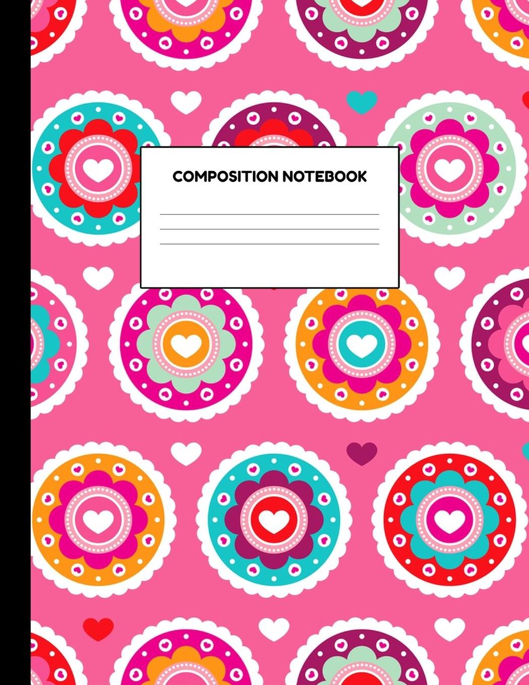 Composition Notebook: Wide Ruled Paper Notebook Journal - Blank Lined Workbook for Teens Kids Students Girls for Home School College for Writing Notes