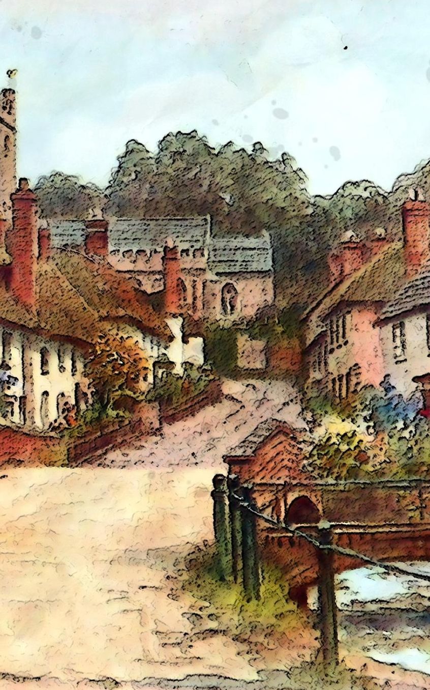 Notebook: East Budleigh Devon United Kingdom Vintage Classic England 5 x 8 150 Ruled Pages