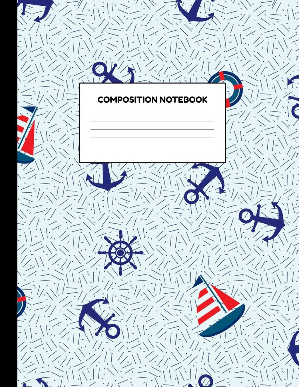Composition Notebook: Wide Ruled Paper Notebook Journal - Blank Lined Workbook for Teens Kids Students Girls for Home School College for Writing Notes