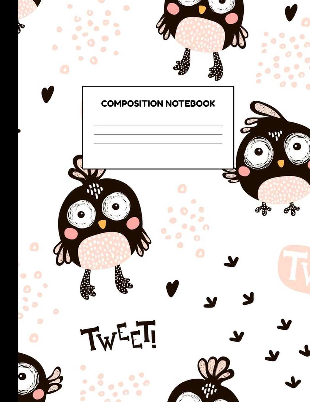 Composition Notebook: Wide Ruled Paper Notebook Journal - Blank Lined Workbook for Teens Kids Students Girls for Home School College for Writing Notes