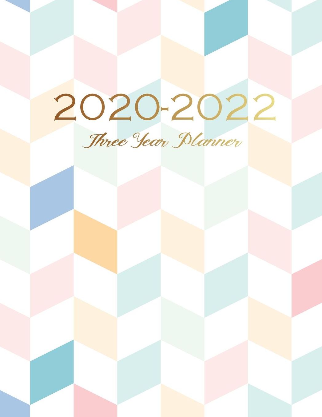 2020-2022 Three Year Planner: 36 Month Calendar Time Management 3 Year Monthly Planner 2020-2022 Agenda Schedule Organizer Logbook Diary for Next Three Years Business Planners with Holidays Password Logbook