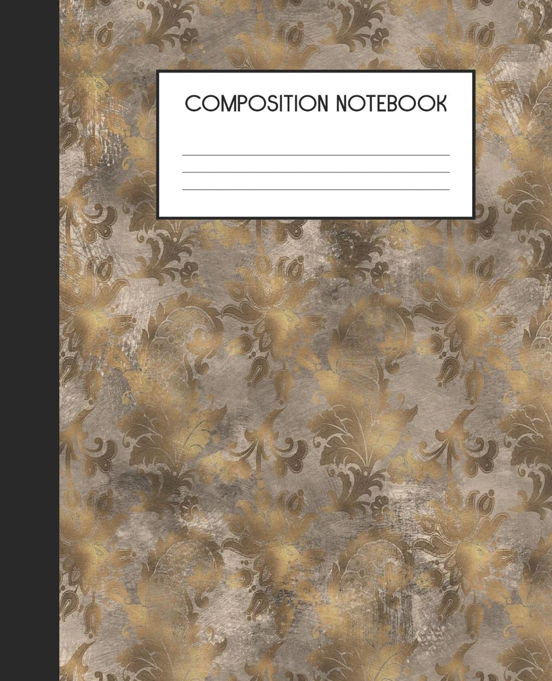 Composition Notebook: Wide Ruled Notebook Peacock Fantasy Lined Journal 100 Pages 7.5 x 9.25 School Subject Book Notes Student Gift Kids Teenager Adult Teacher