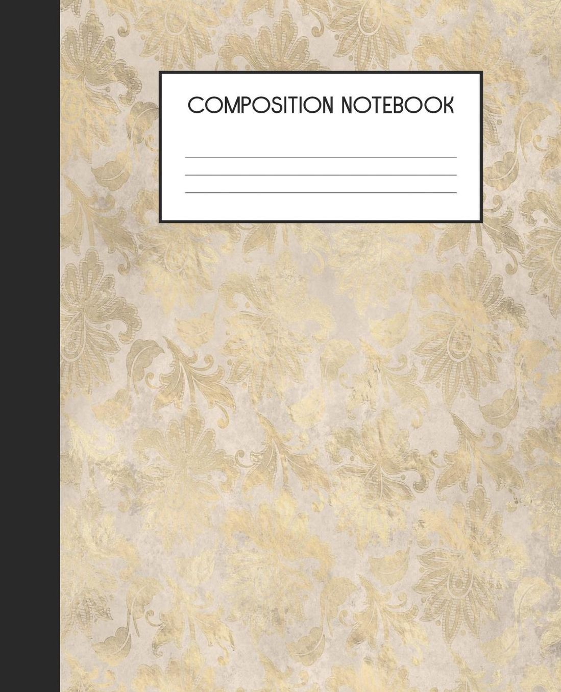 Composition Notebook: Wide Ruled Notebook Peacock Fantasy Lined Journal 100 Pages 7.5 x 9.25 School Subject Book Notes Student Gift Kids Teenager Adult Teacher