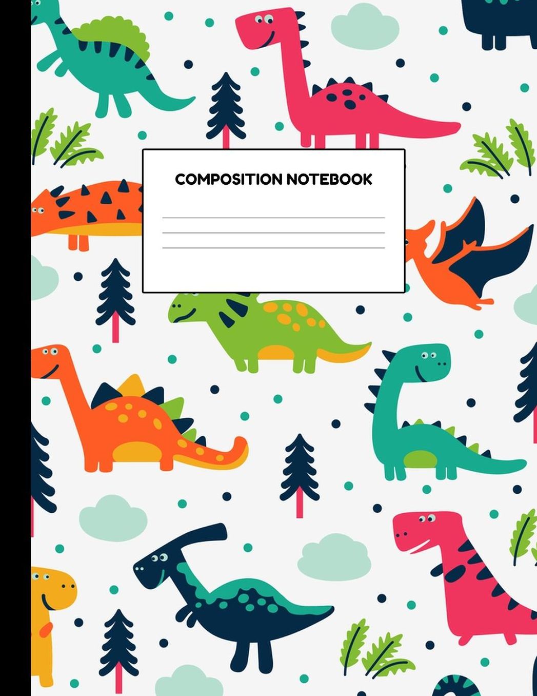 Composition Notebook: Wide Ruled Paper Notebook Journal - Blank Lined Workbook for Teens Kids Students Girls for Home School College for Writing Notes