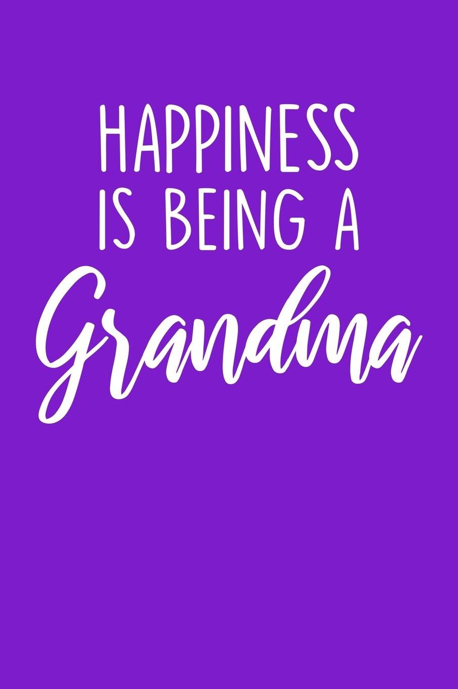 Grandma: Purple Journal, Notebook, And Diary Note Book