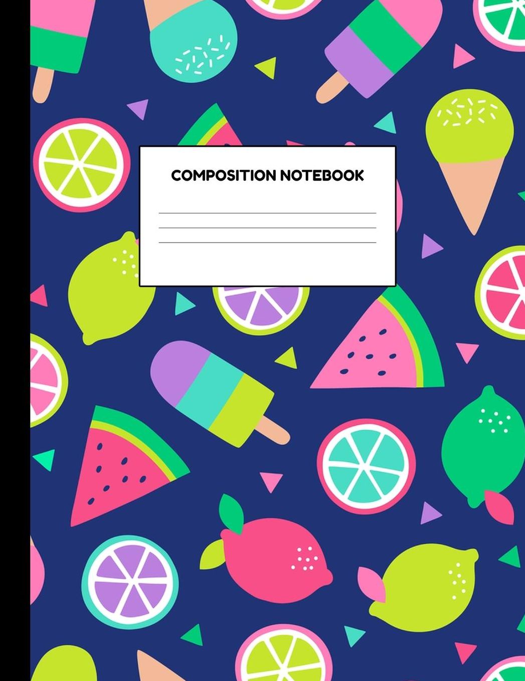 Composition Notebook: Wide Ruled Paper Notebook Journal - Blank Lined Workbook for Teens Kids Students Girls for Home School College for Writing Notes