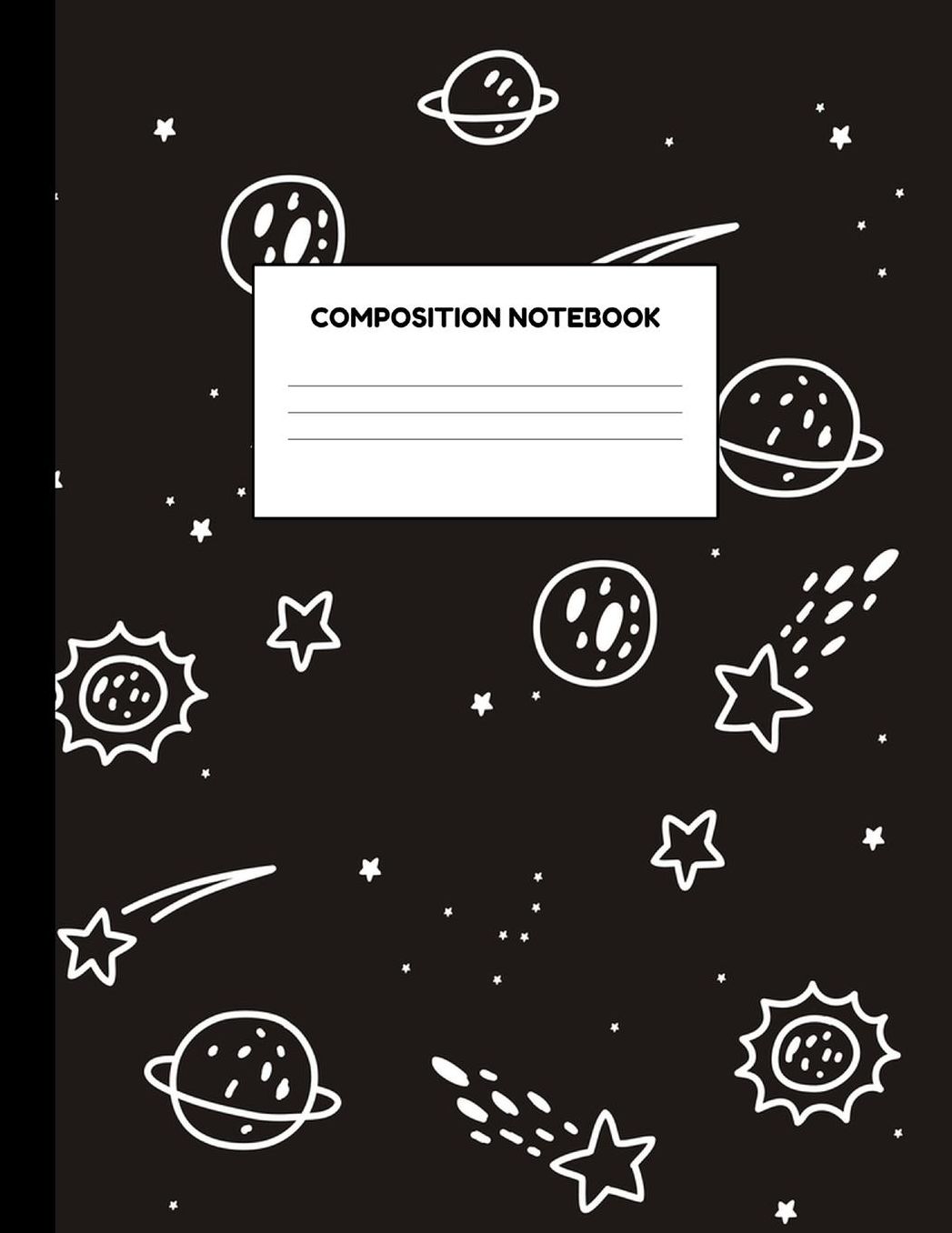 Composition Notebook: Wide Ruled Paper Notebook Journal - Blank Lined Workbook for Teens Kids Students Girls for Home School College for Writing Notes