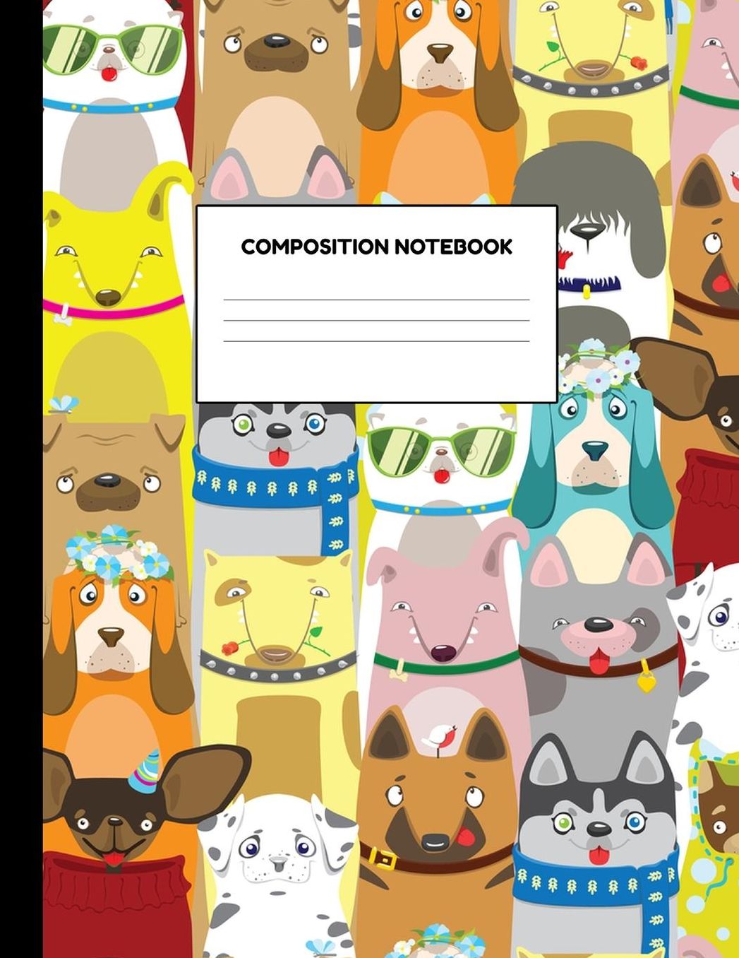 Composition Notebook: Wide Ruled Paper Notebook Journal - Blank Lined Workbook for Teens Kids Students Girls for Home School College for Writing Notes
