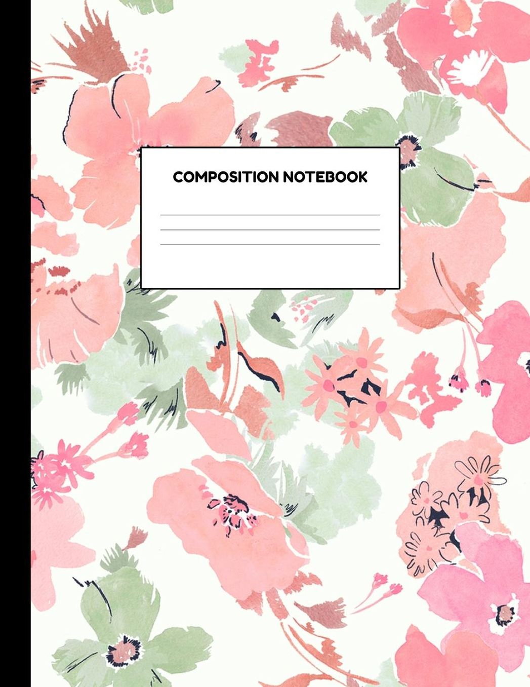Composition Notebook: Wide Ruled Paper Notebook Journal - Blank Lined Workbook for Teens Kids Students Girls for Home School College for Writing Notes