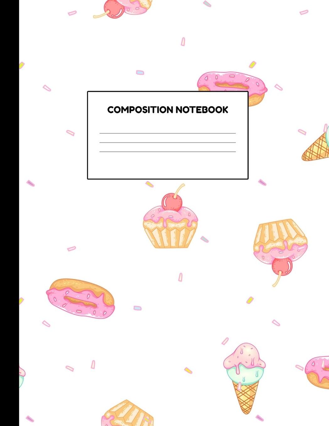 Composition Notebook: Wide Ruled Paper Notebook Journal - Blank Lined Workbook for Teens Kids Students Girls for Home School College for Writing Notes