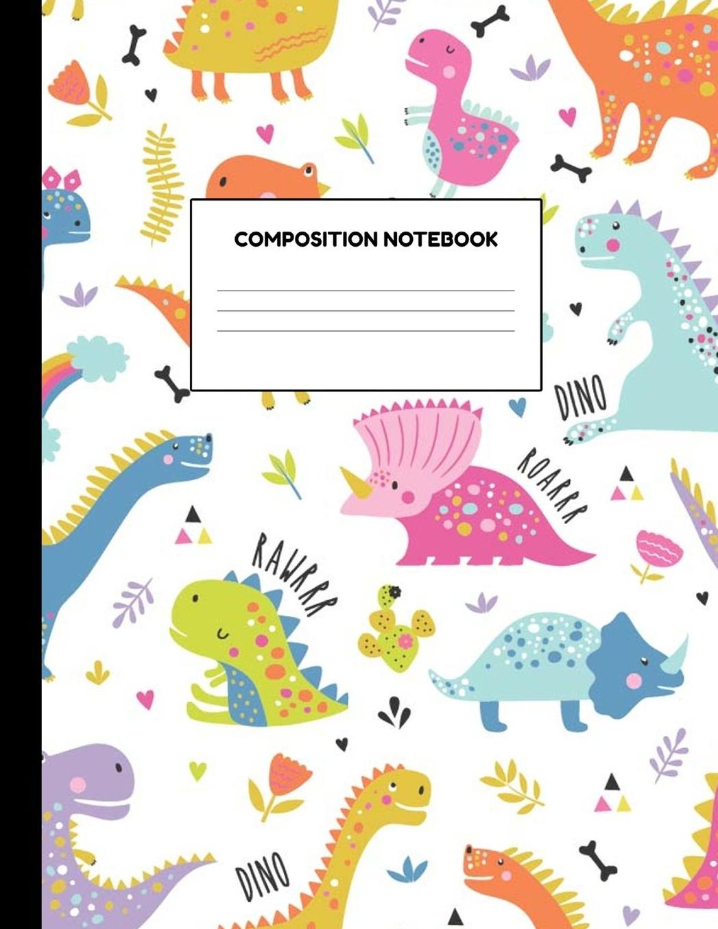 Composition Notebook: Wide Ruled Paper Notebook Journal - Blank Lined Workbook for Teens Kids Students Girls for Home School College for Writing Notes