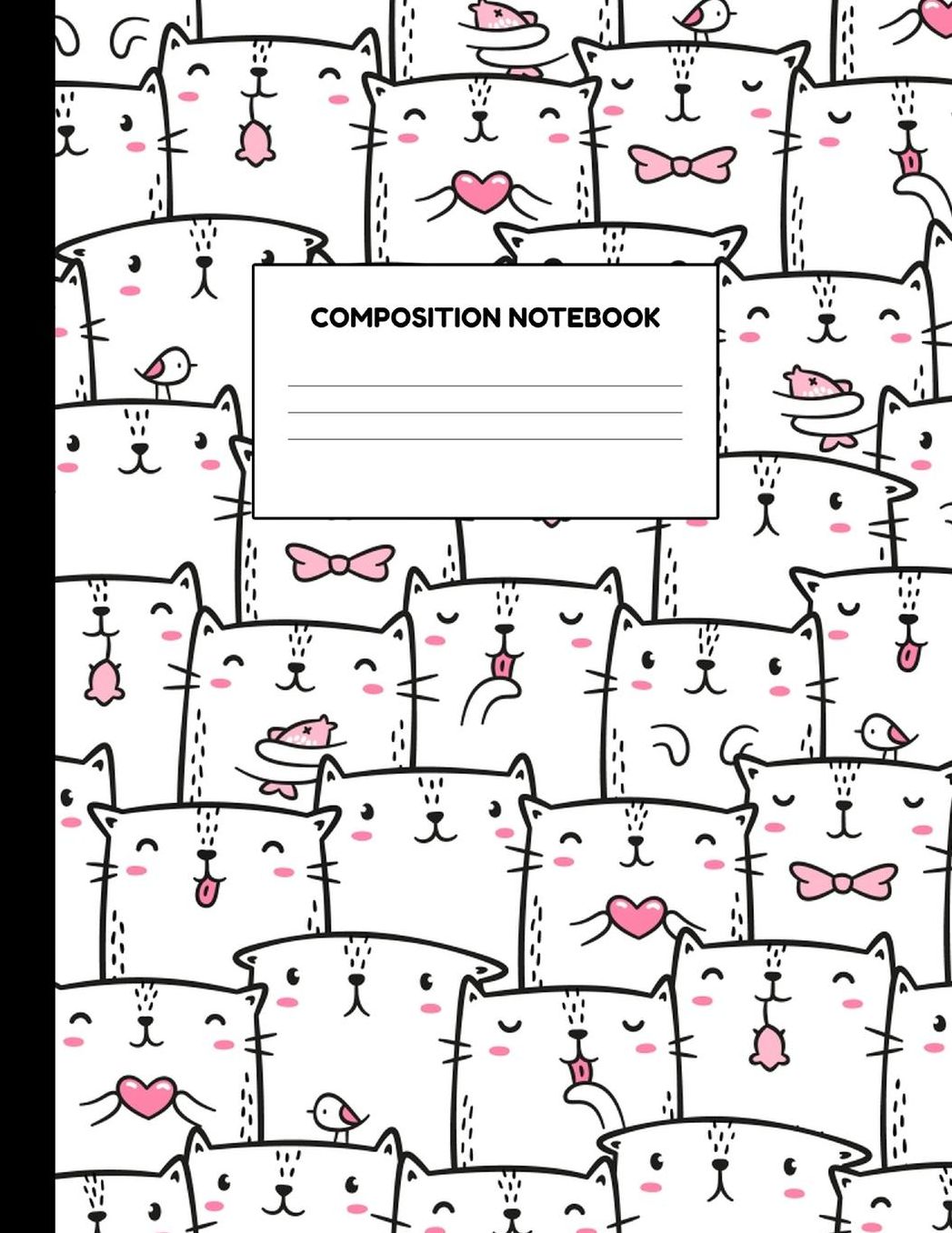 Composition Notebook: Wide Ruled Paper Notebook Journal - Blank Lined Workbook for Teens Kids Students Girls for Home School College for Writing Notes