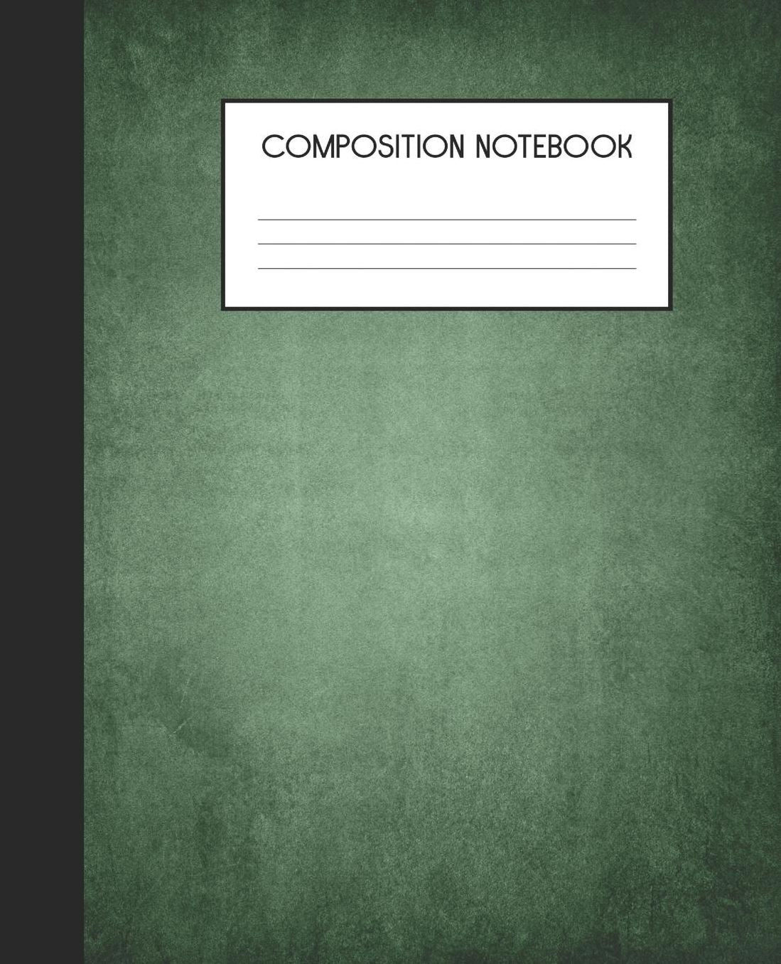 Composition Notebook: Wide Ruled Notebook Peacock Lined Journal 100 Pages 7.5 x 9.25 School Subject Book Notes Student Gift Kids Teenager Adult Teacher