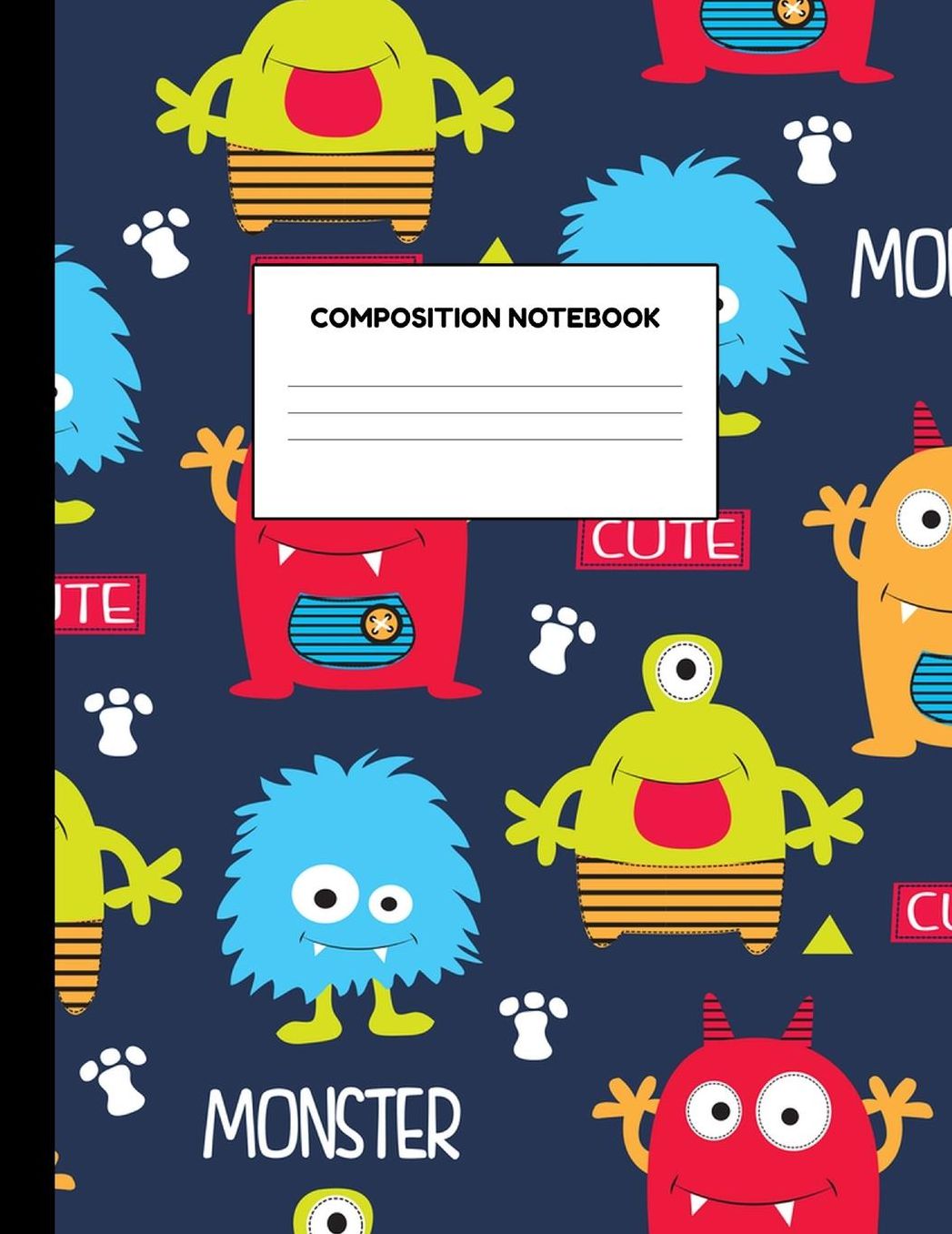 Composition Notebook: Wide Ruled Paper Notebook Journal - Blank Lined Workbook for Teens Kids Students Girls for Home School College for Writing Notes