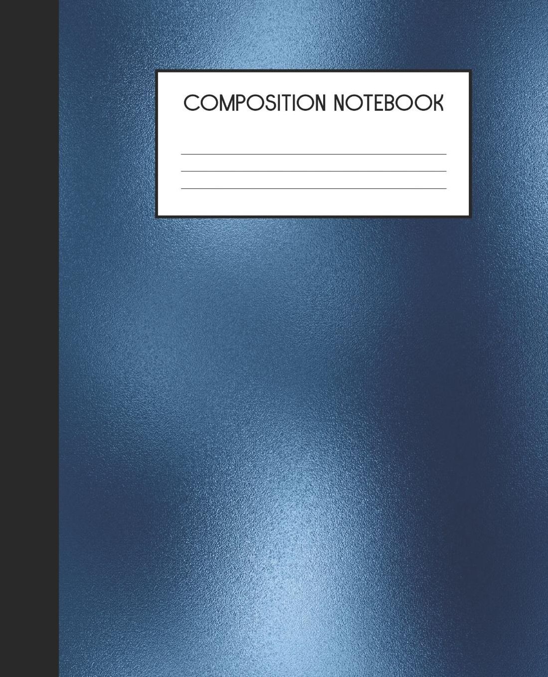 Composition Notebook: Wide Ruled Notebook Peacock Lined Journal 100 Pages 7.5 x 9.25 School Subject Book Notes Student Gift Kids Teenager Adult Teacher