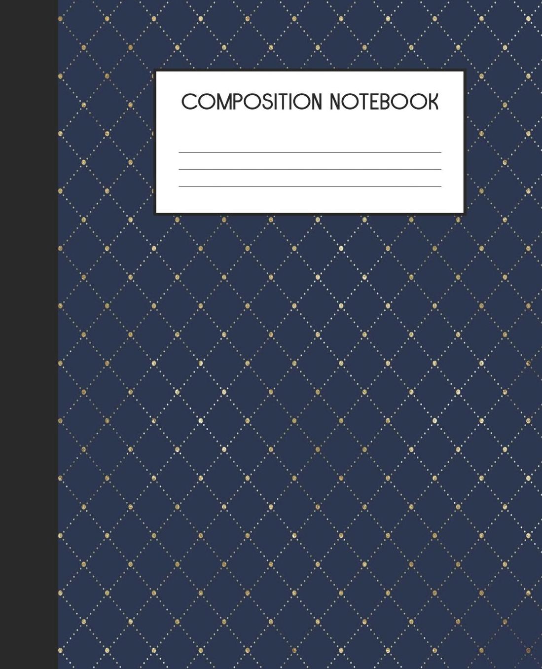 Composition Notebook: Wide Ruled Notebook Peacock Lined Journal 100 Pages 7.5 x 9.25 School Subject Book Notes Student Gift Kids Teenager Adult Teacher